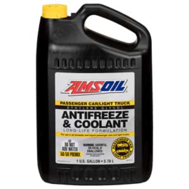 Jug of AMSOIL Passenger Car & Light Truck Antifreeze & Coolant